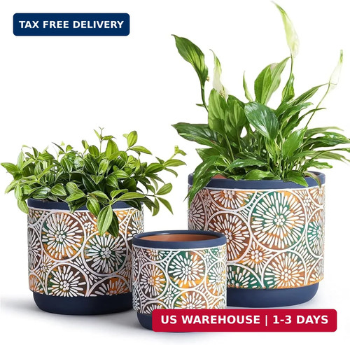 Piece ceramic plant pots - piece,